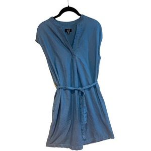 Jones New York Signature Lightweight Belted Jean Dress Size 10 NWOT